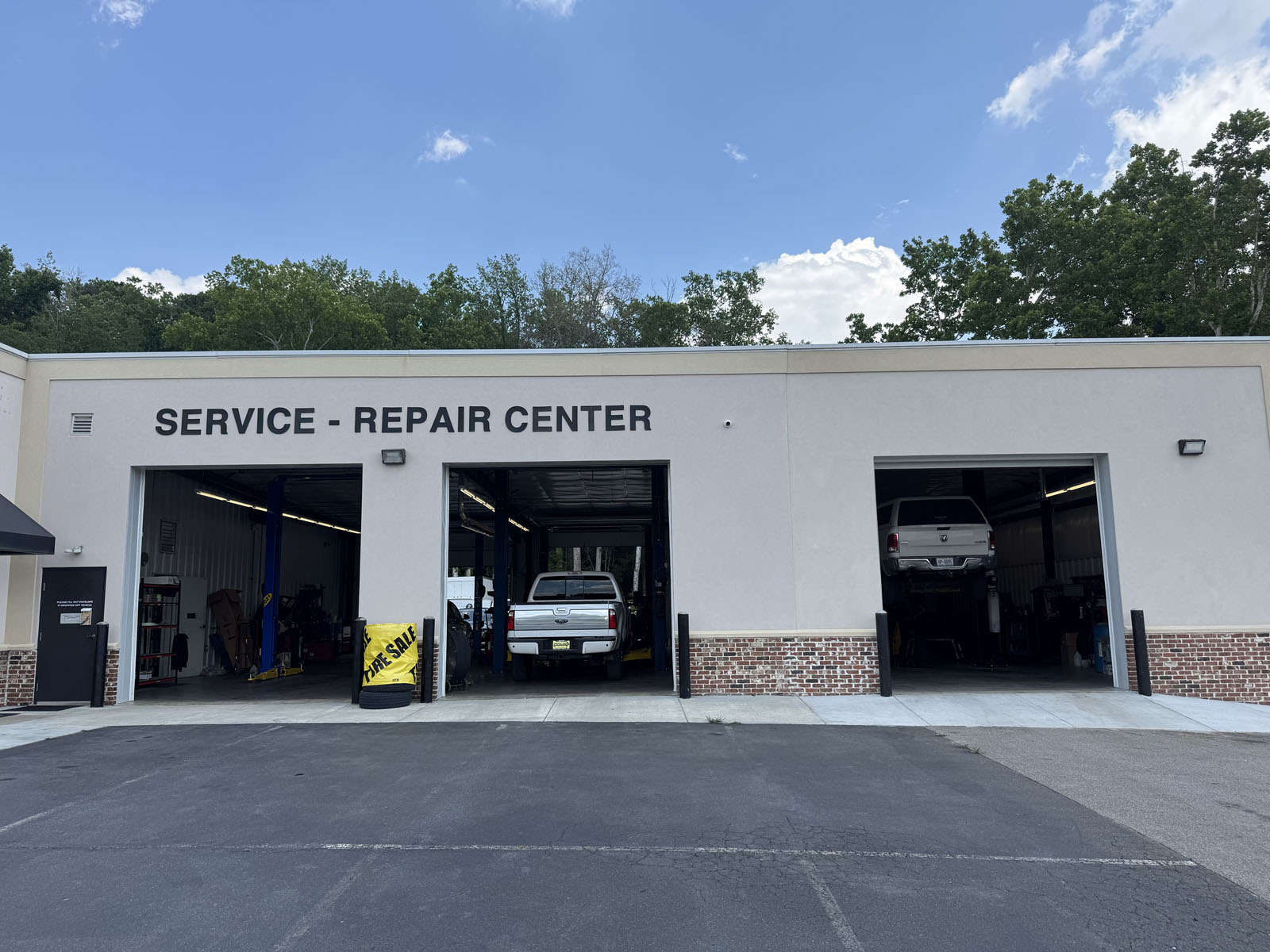 The Mitchell Mill Motors Service & Repair Center on Forestville Rd