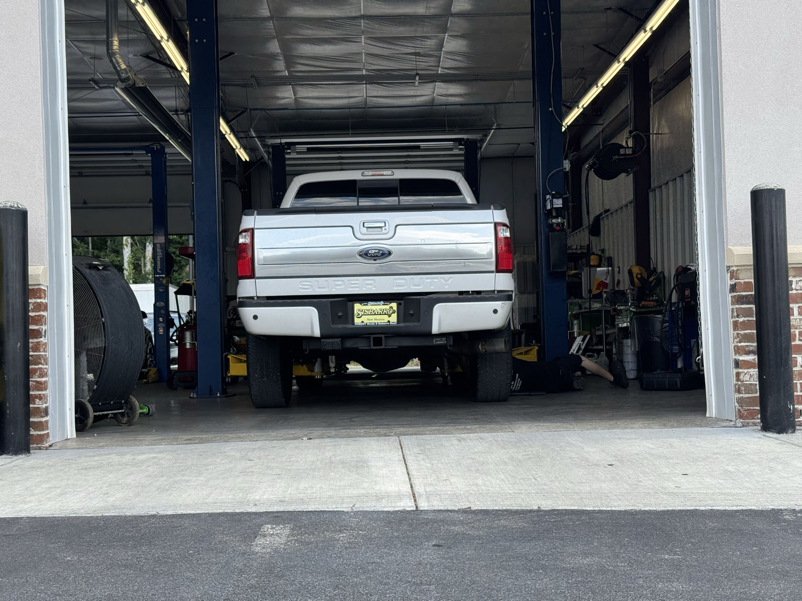 Exhaust at Mitchell Mill Motors